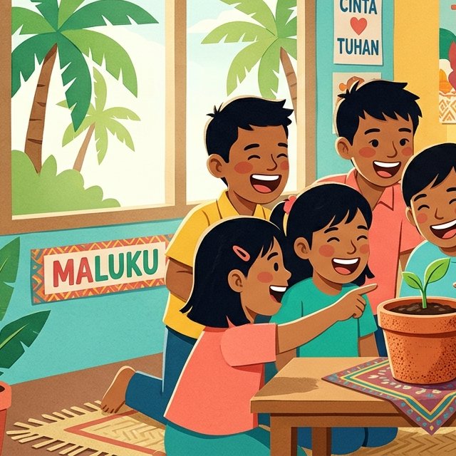 Sampul Ayo Sekolah Minggu 4: Hatiku Bercerita